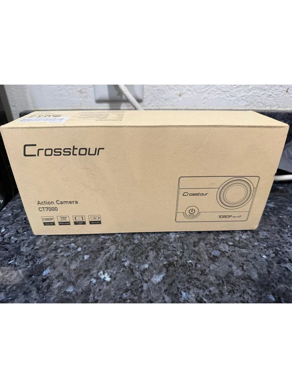 Crosstour CT7000 1080P WiFi Action Camera NEW Unused